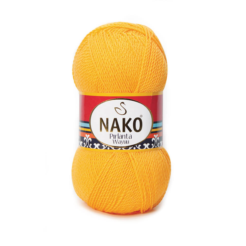 Nako Pirlanta Wayuu Yarn - Yellow 184