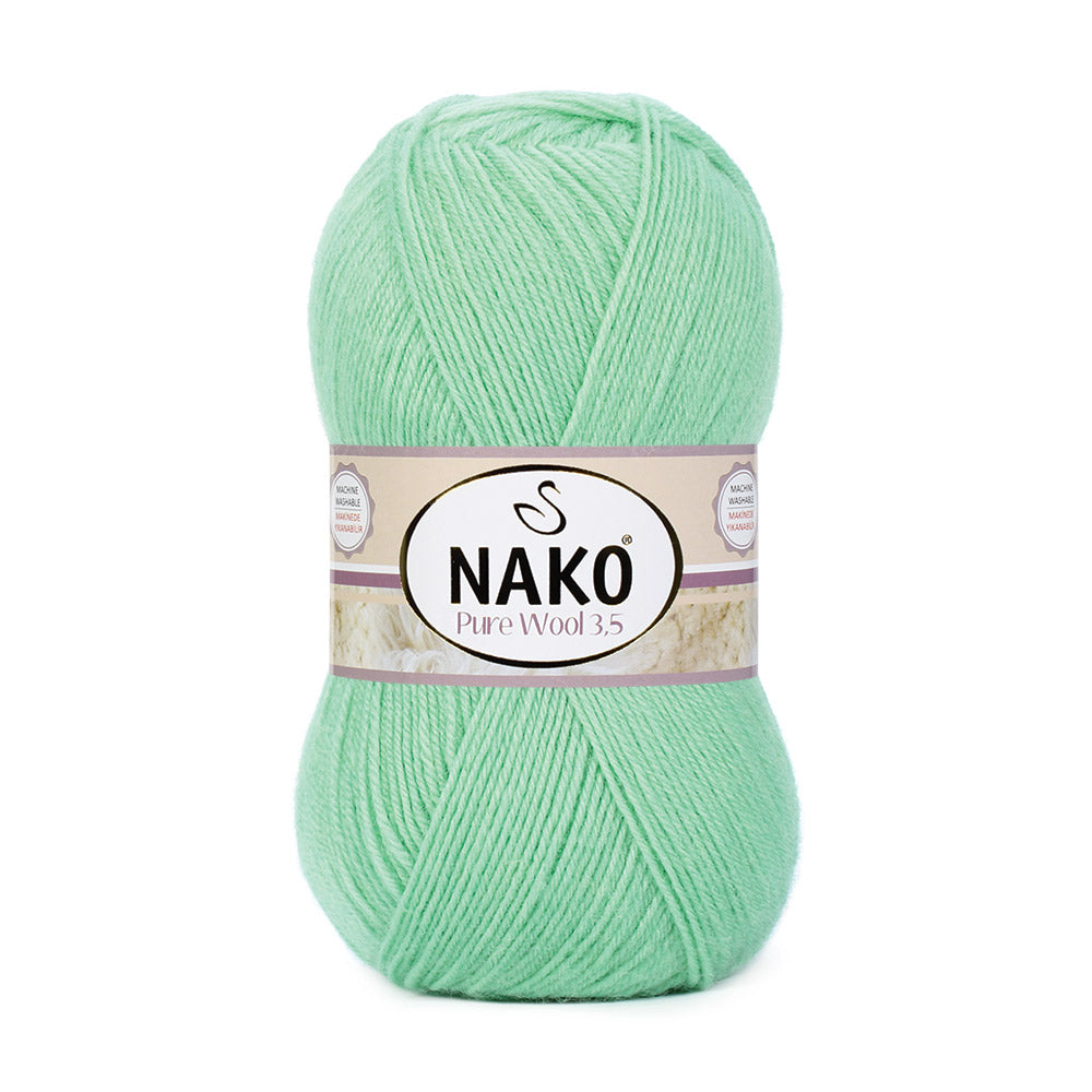 Nako Pure Wool 3.5 - Siamese Green 10001