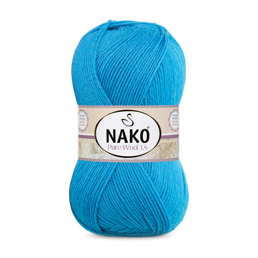 Nako Pure Wool 3.5 - Turquoise 2815