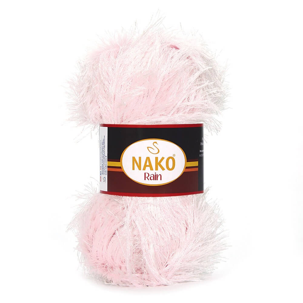 Nako Rain Yarn - Lightest Pink 5531