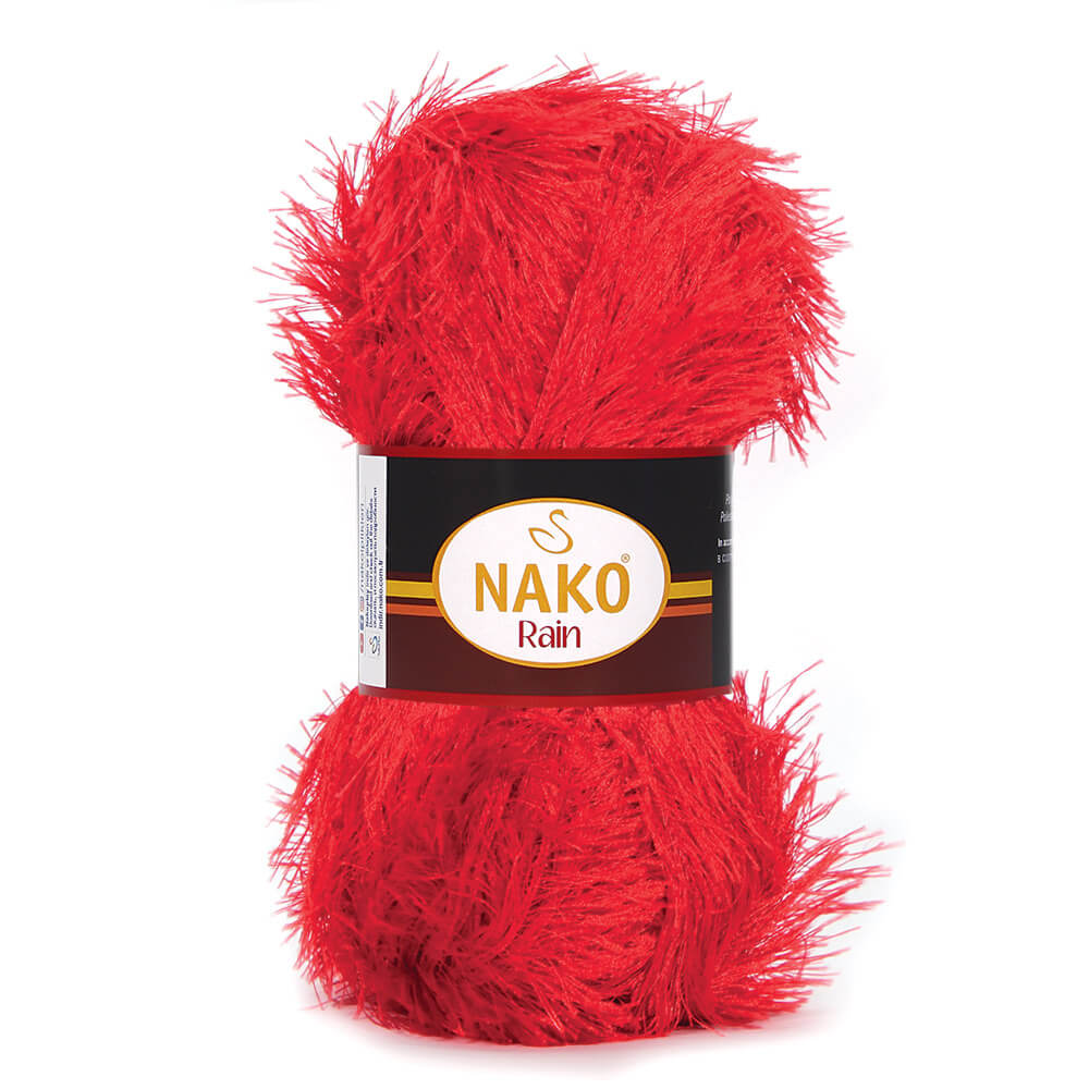 Nako Rain Yarn - Red 2146