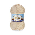 Nako Saten Yarn - Beige Powder 2250