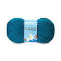 Nako Saten Yarn - Petrol Blue 10328