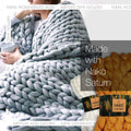 Nako Saturn Arm Knitting Yarn - Blue 12979