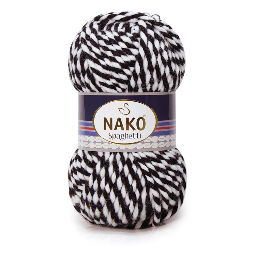 Nako Spaghetti Thick Chunky Yarn - Multi Color 3086