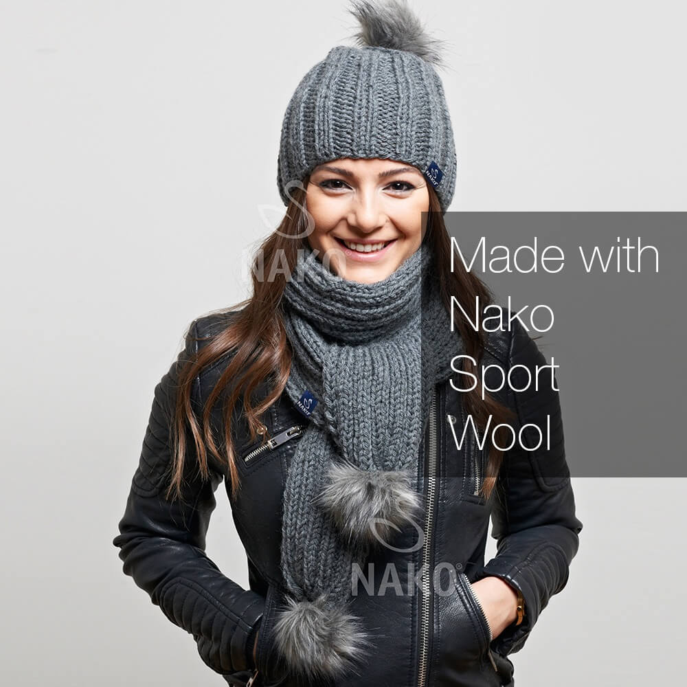 Nako Sport Wool Yarn - Royal Blue 10472
