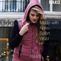 Nako Sport Wool Yarn - Dark Grey Melange 193