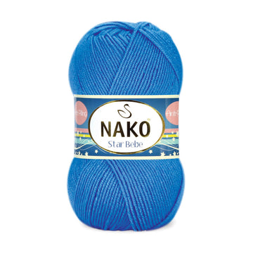 Nako Star Bebe Yarn - Blue 10119