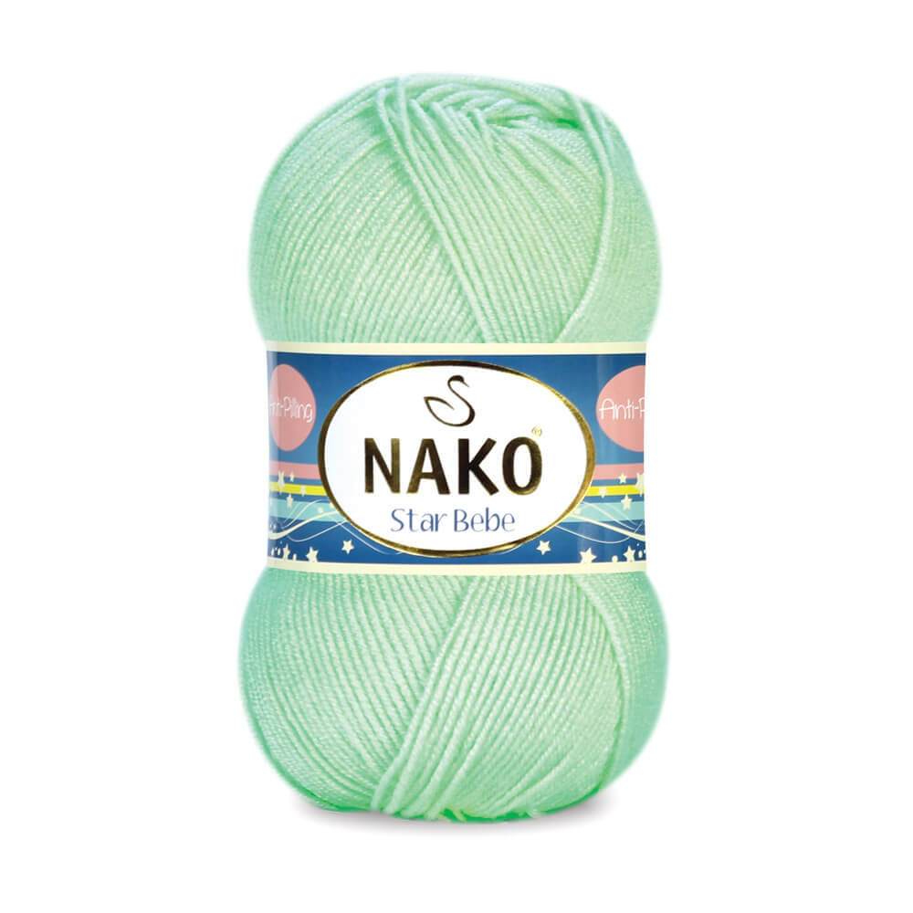 Nako Star Bebe Yarn - Green 3449