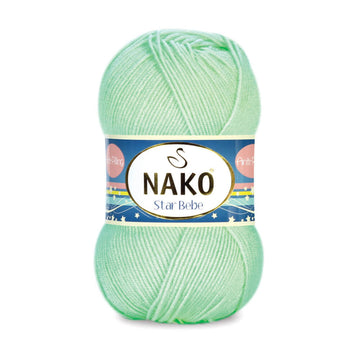 Nako Star Bebe Yarn - Green 3449