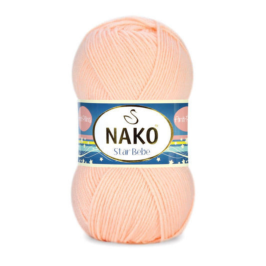 Nako Star Bebe Yarn - Peach 4079