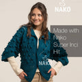 Nako Super Inci Hit Yarn - Green 3584
