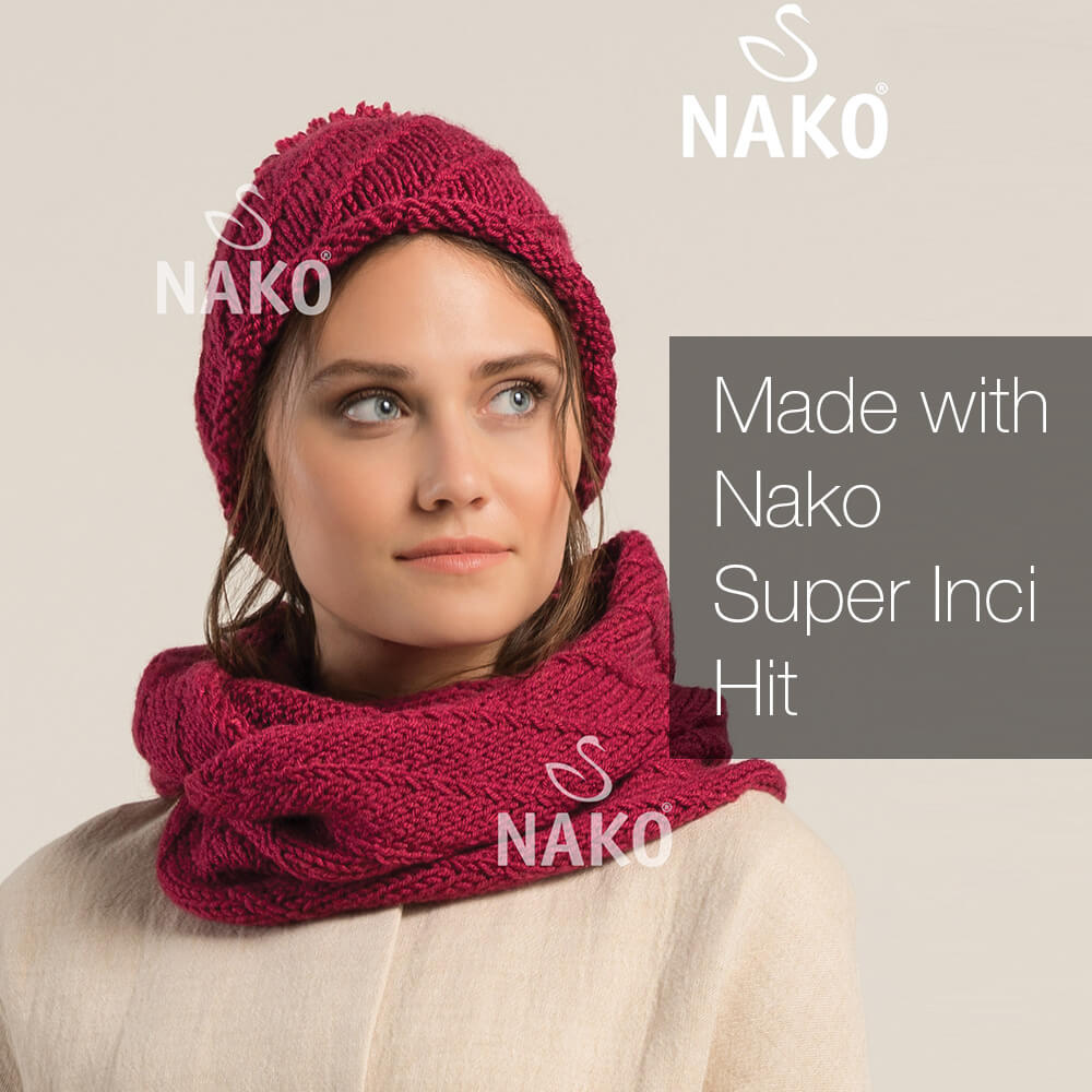 Nako Super Inci Hit Yarn - Navy Blue 3088