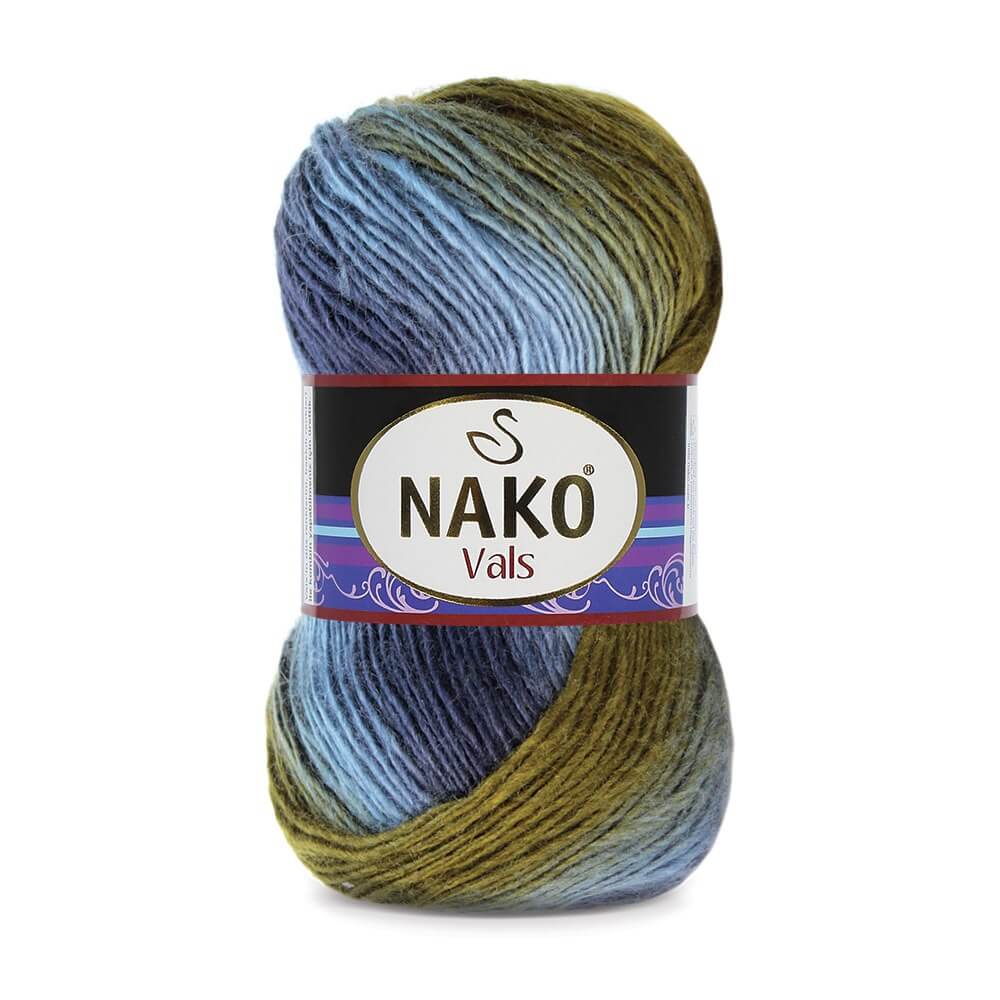Nako Vals Yarn - Multi Color 86386