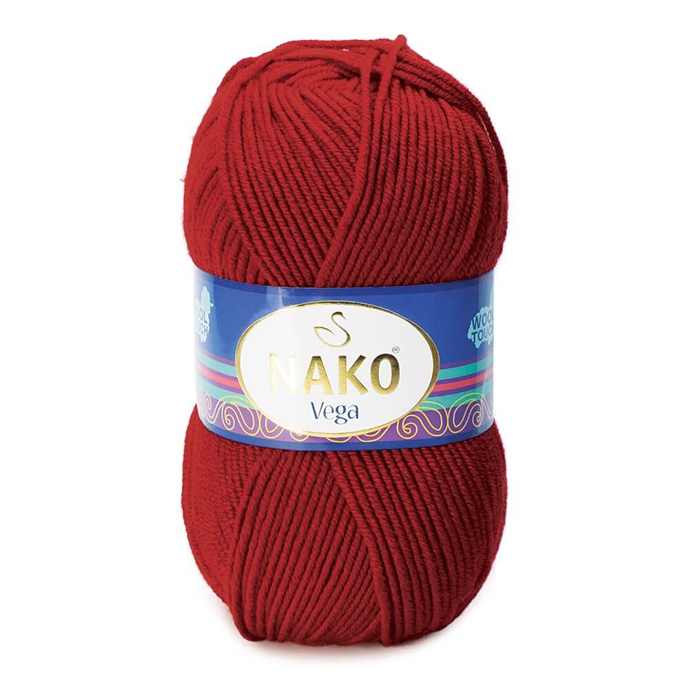 Nako Vega Yarn - Dark Red 10040