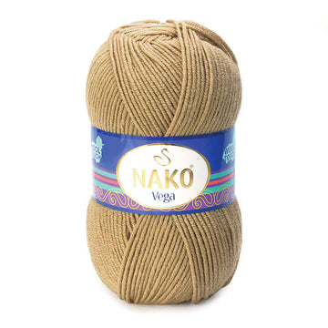 Nako Vega Yarn - Brown 11237