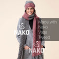 Nako Vega Tweed Yarn - Multi-Color 32179