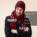 Nako Vega Tweed Yarn - Multi-Color 35021