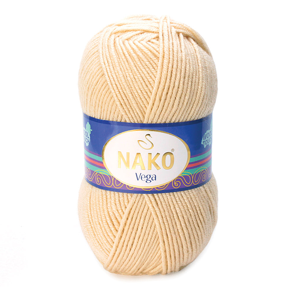 Nako Vega Yarn - Bone Grey 6677