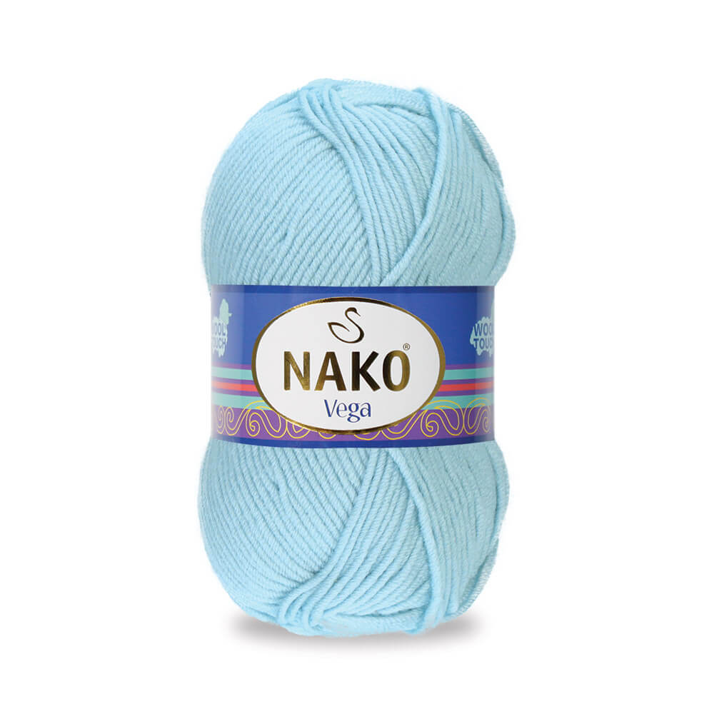 Nako Vega Yarn - Pastel Blue 10640