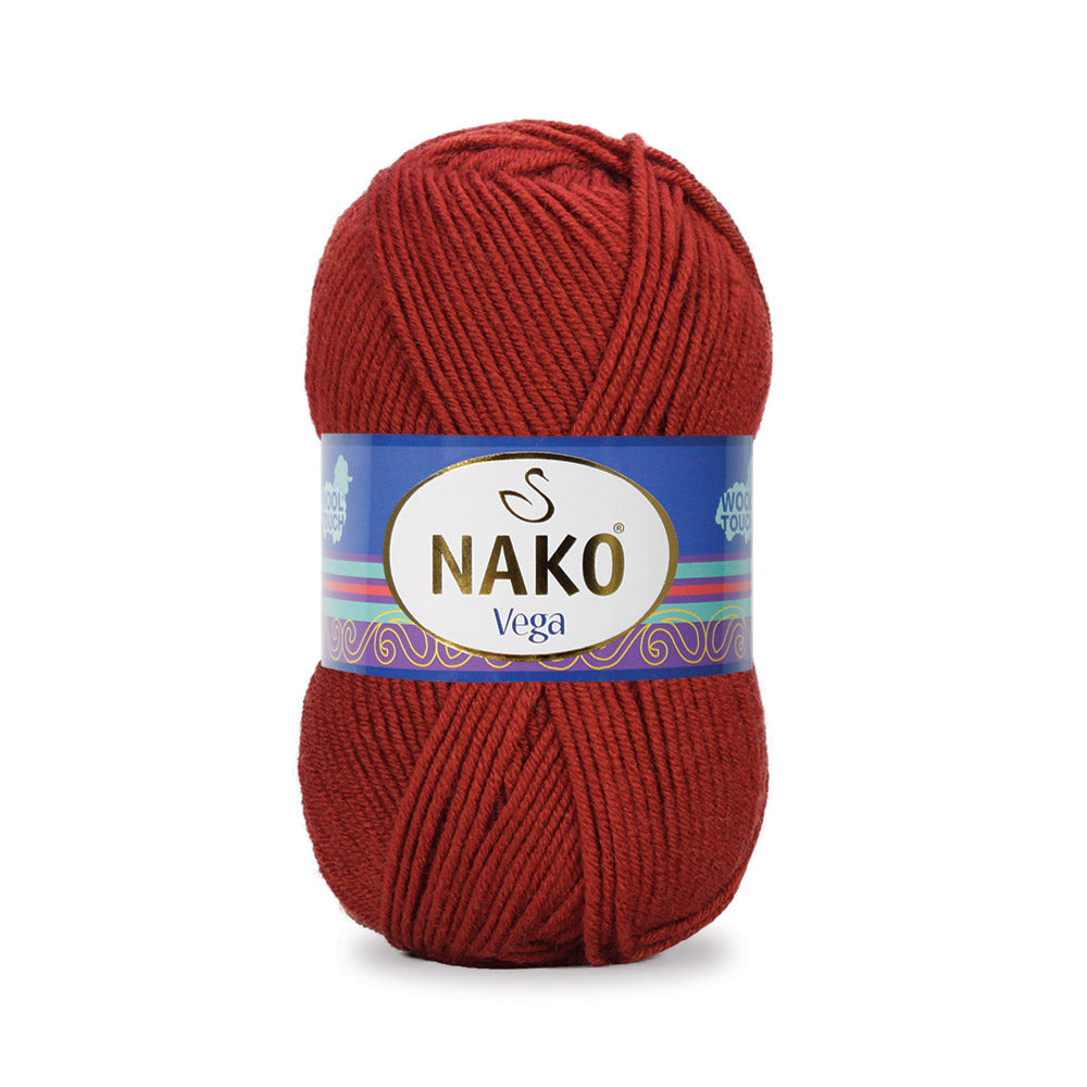 Nako Vega Yarn - Red 6679