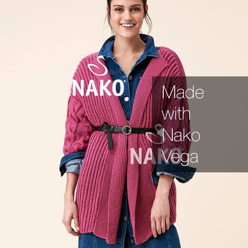 Nako Vega Yarn - Black 217