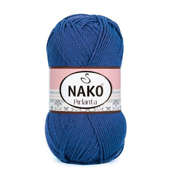 Nako Pirlanta Yarn - Dark Blue 10084