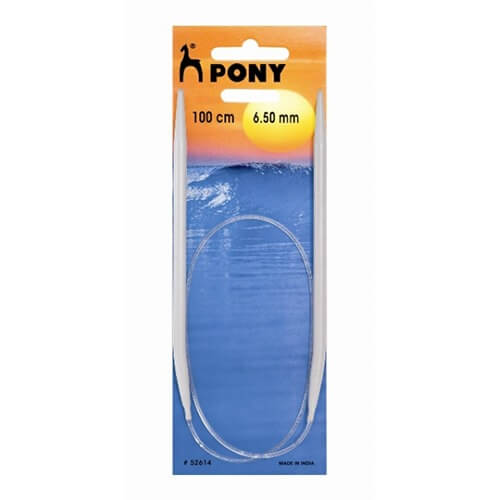 Pony Aluminium Circular Knitting Needle - 100 cm - 5.5 mm