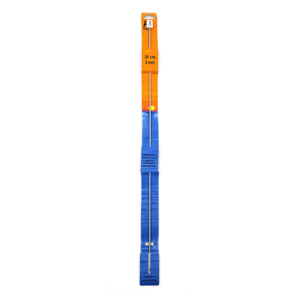 Pony Tunisian Crochet Hook - 35 cm - 2 mm