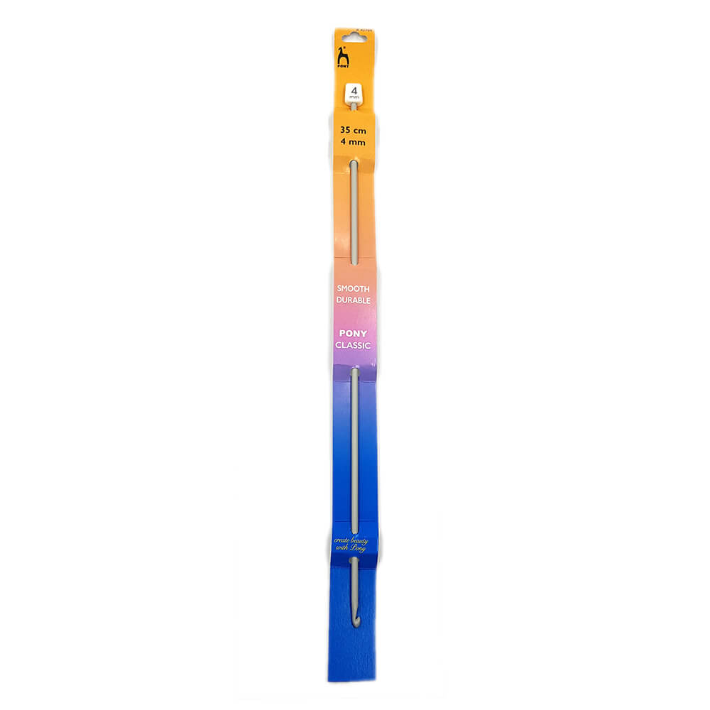 Pony Tunisian Crochet Hook - 35 cm - 4 mm