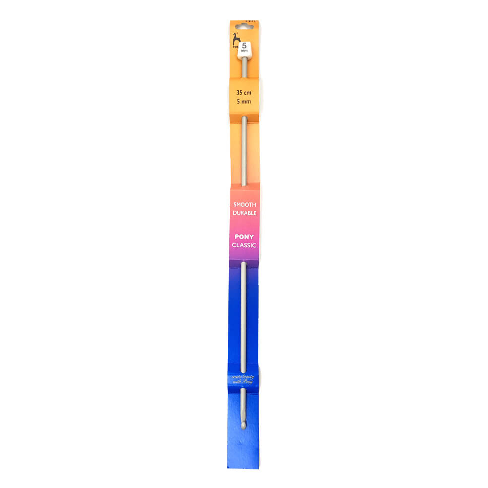 Pony Tunisian Crochet Hook - 35 cm - 5 mm