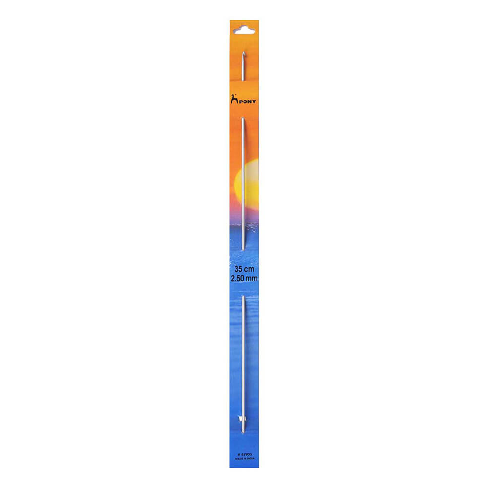 Pony Double Ended Tunisian Crochet Hook - 35 cm - 2.5 mm