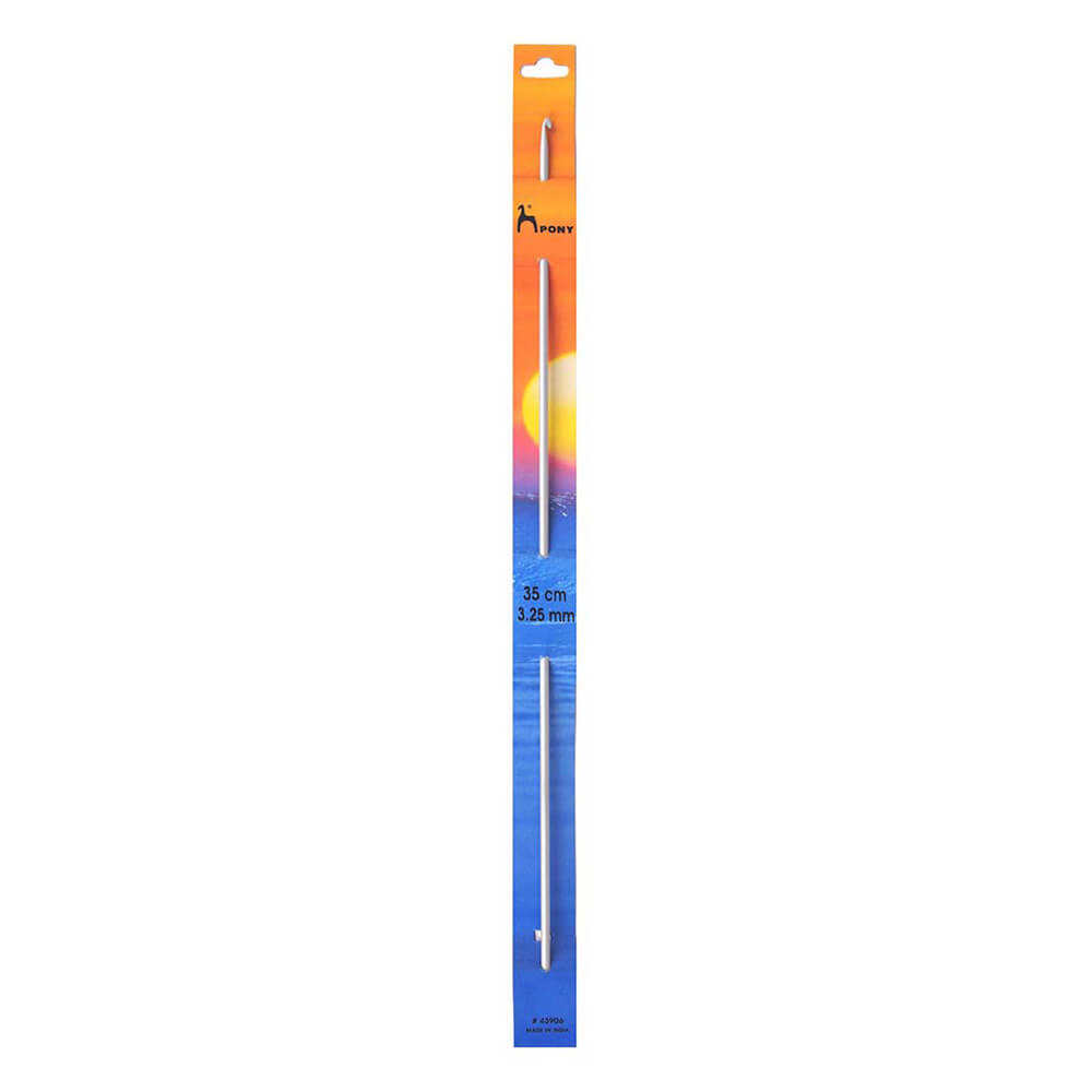 Pony Double Ended Tunisian Crochet Hook - 35 cm - 3.25 mm