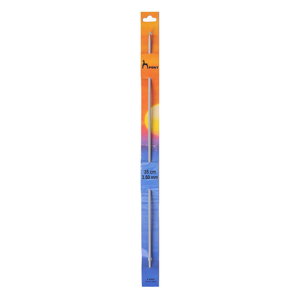 Pony Double Ended Tunisian Crochet Hook - 35 cm - 3.5 mm