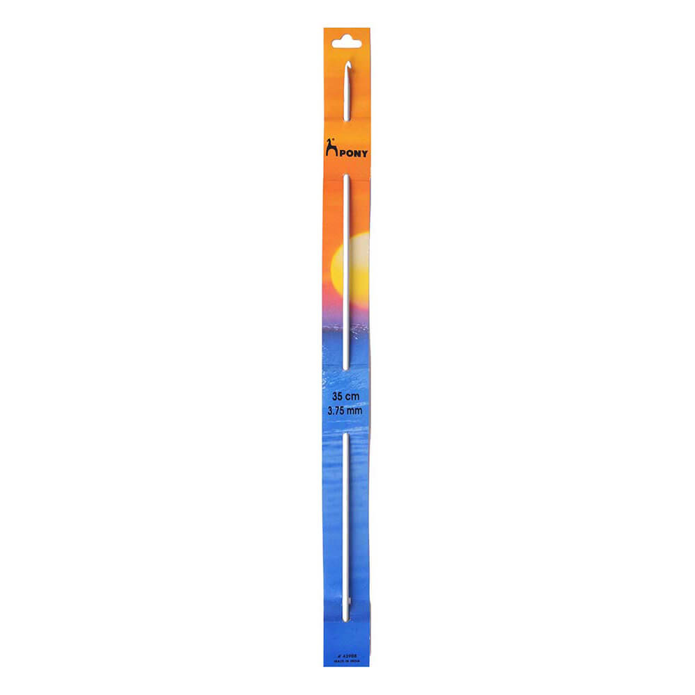 Pony Double Ended Tunisian Crochet Hook - 35 cm - 3.75 mm