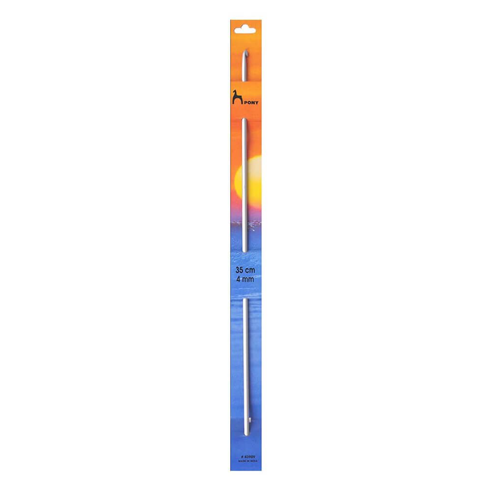 Pony Double Ended Tunisian Crochet Hook - 35 cm - 4 mm