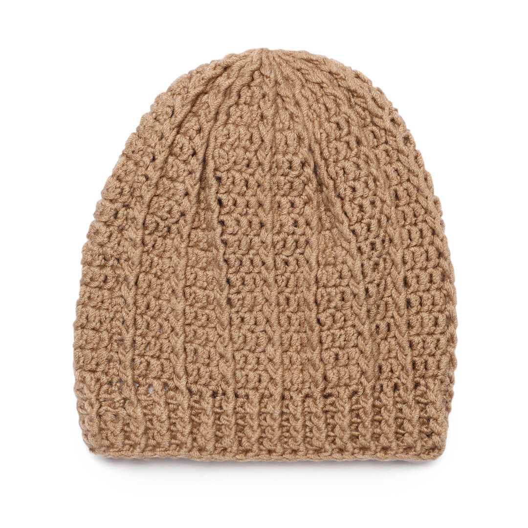Ribbed Beanie - Khaki 3011