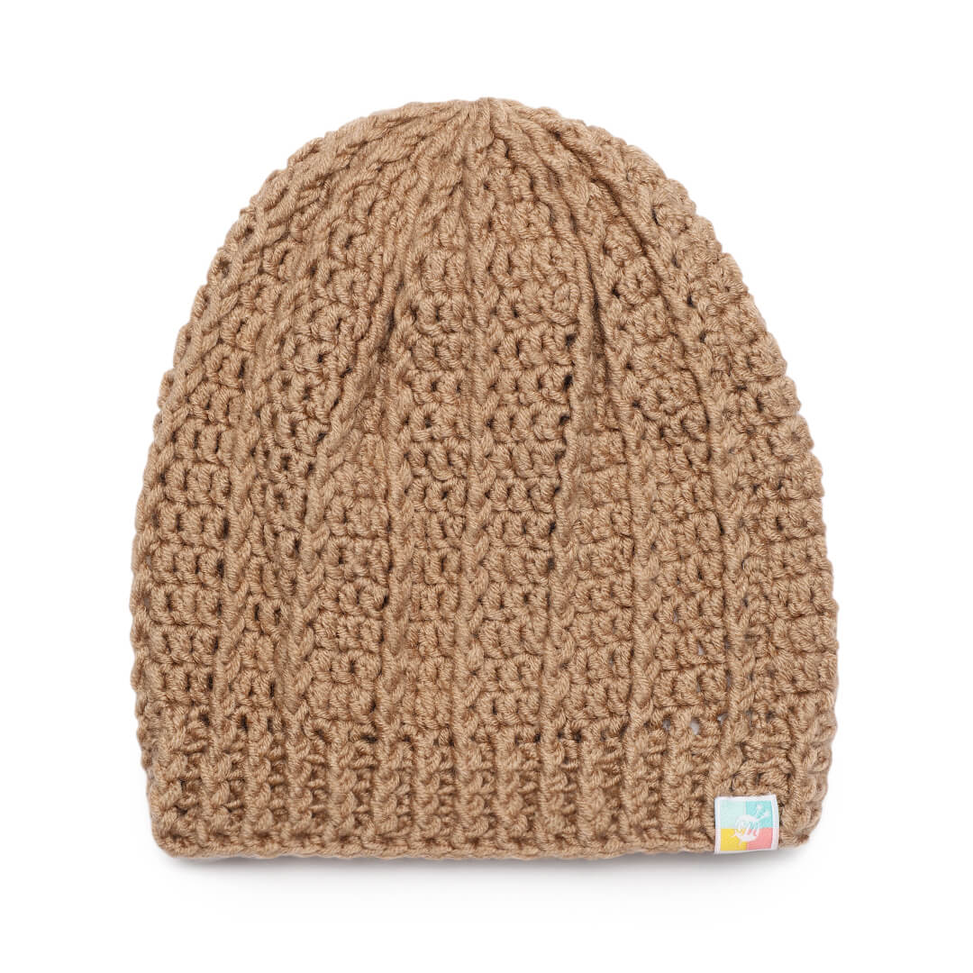 Ribbed Beanie - Khaki 3011