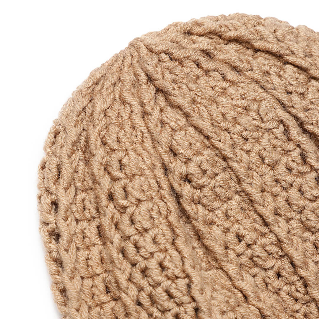 Ribbed Beanie - Khaki 3011
