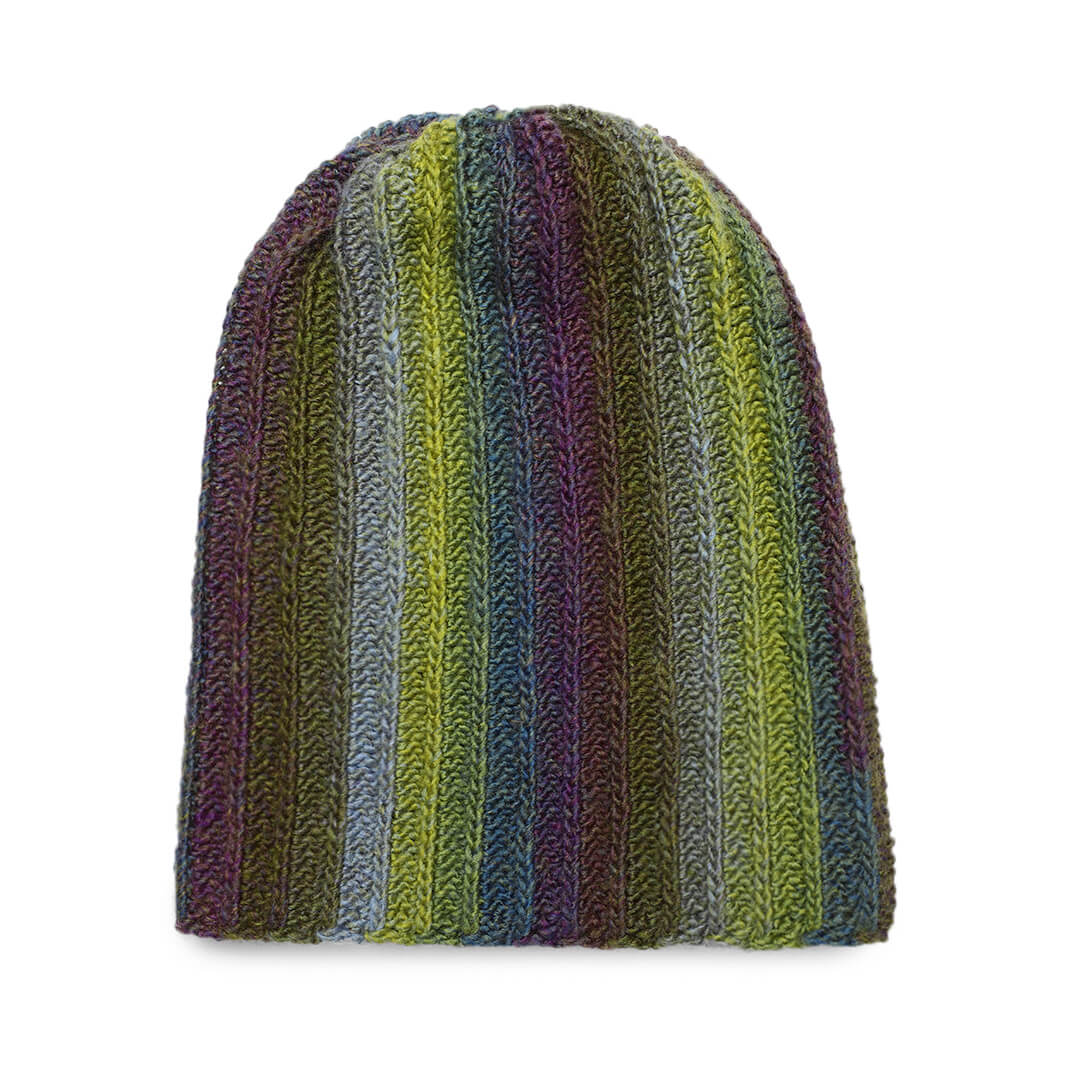 Self Striping Beanie - Multi Color 2983