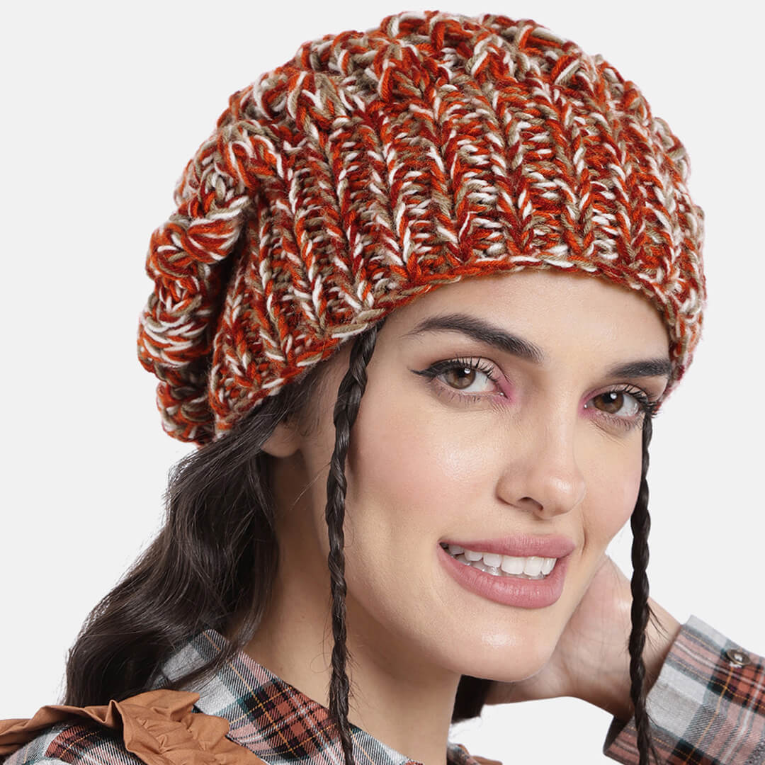 Shroom Beanie - Maroon 2988