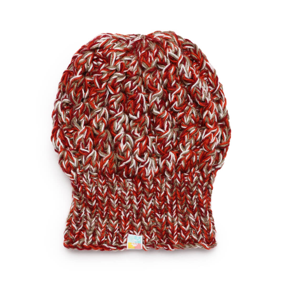 Shroom Beanie - Maroon 2988