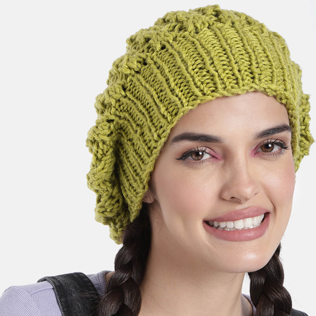 Shroom Beanie - Olive Green 2993