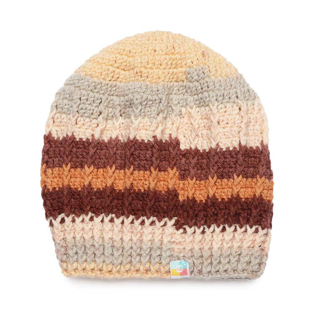 Slouch Beanie - Beige Brown 3003