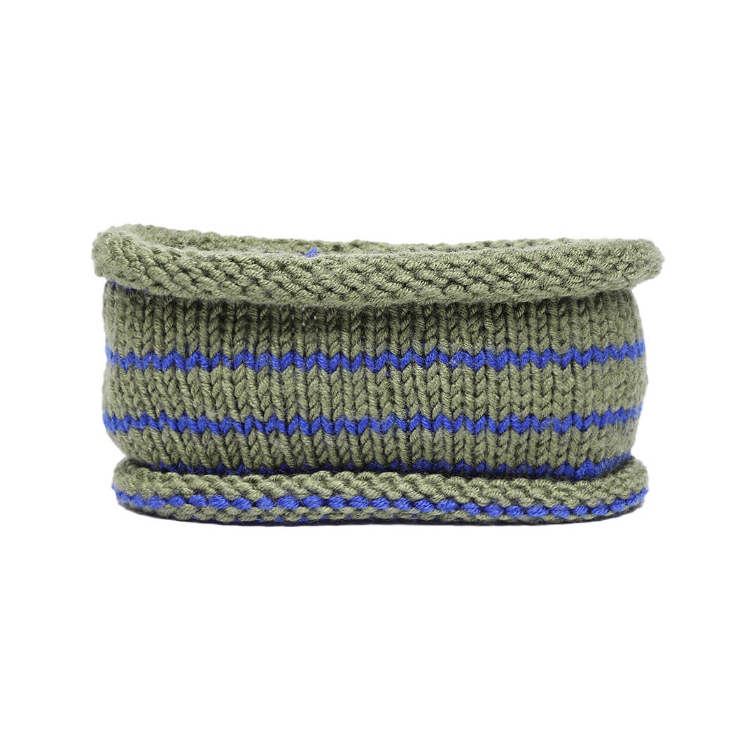 Striped Headband - Green, Blue 611