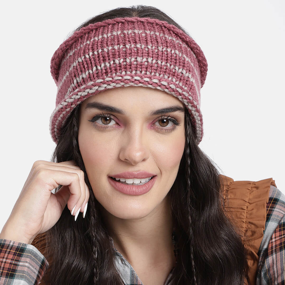 Striped Headband - Pink 2704