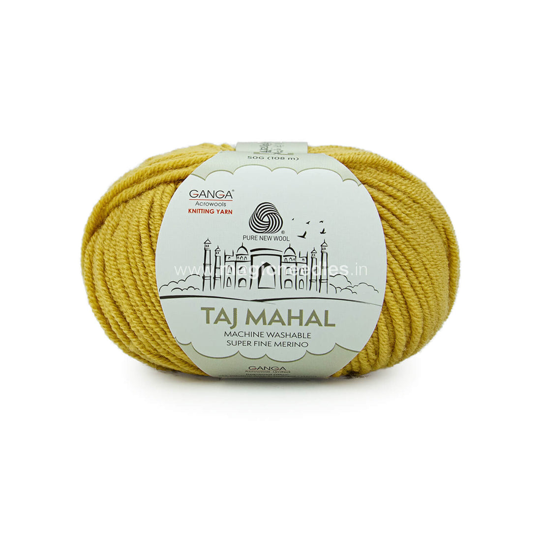 Ganga Taj Mahal Super Fine Merino Wool - Green TM06
