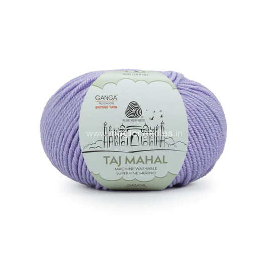Ganga Taj Mahal Super Fine Merino Wool - Purple TM10