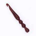 Ergonomic Rosewood Crochet Hook - Design 2 - 12 mm