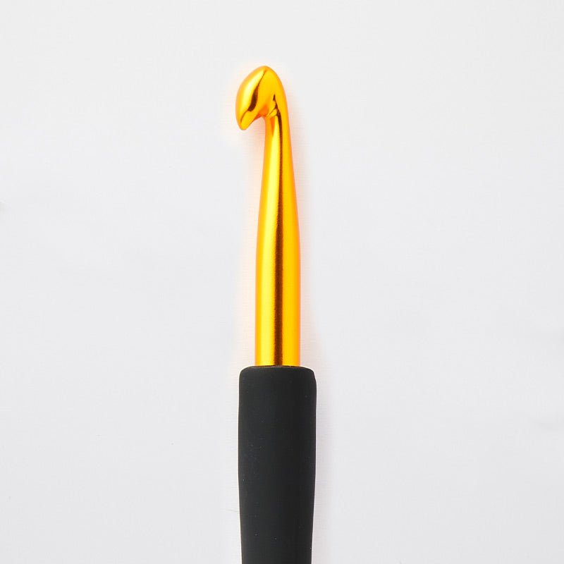 KnitPro Steel Gold Tip Crochet Hook - 1.50mm